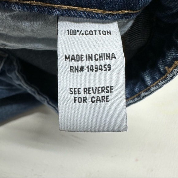 Ashley Mason barrel Women's Blue Jeans size 5/27 nwt - Picture 7 of 9